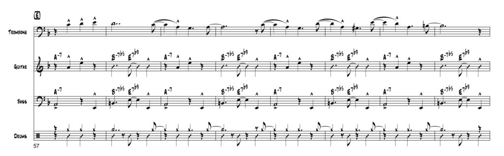 Swing section